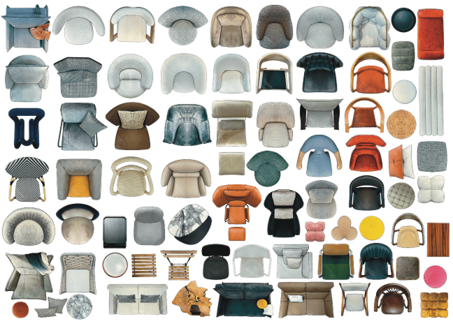 Furniture Sets by Maria Kiryushchenko